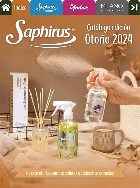 saphirus catálogo.